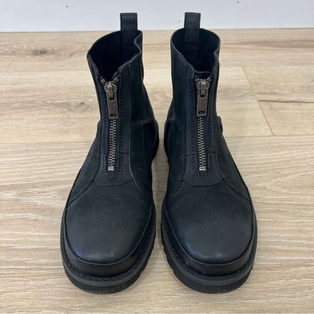 Ugg Black Deconstructed Front Zip Boot - image 6